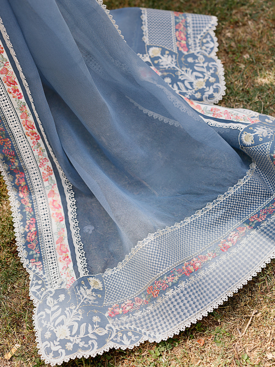 33 - B 3 PC LUXURY
LAWN (Unstitched)