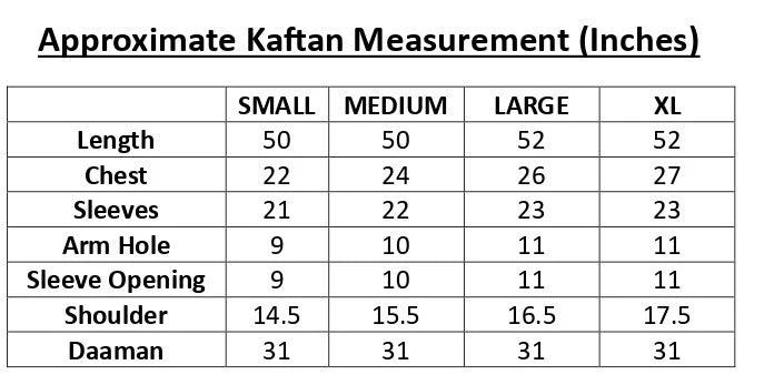 KF-39 Summer Kaftan