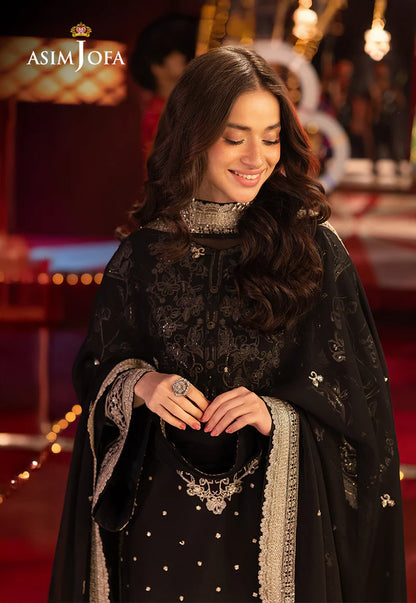 AJLLF-03 EMBROIDERED BOSKI SILK 3 PCS