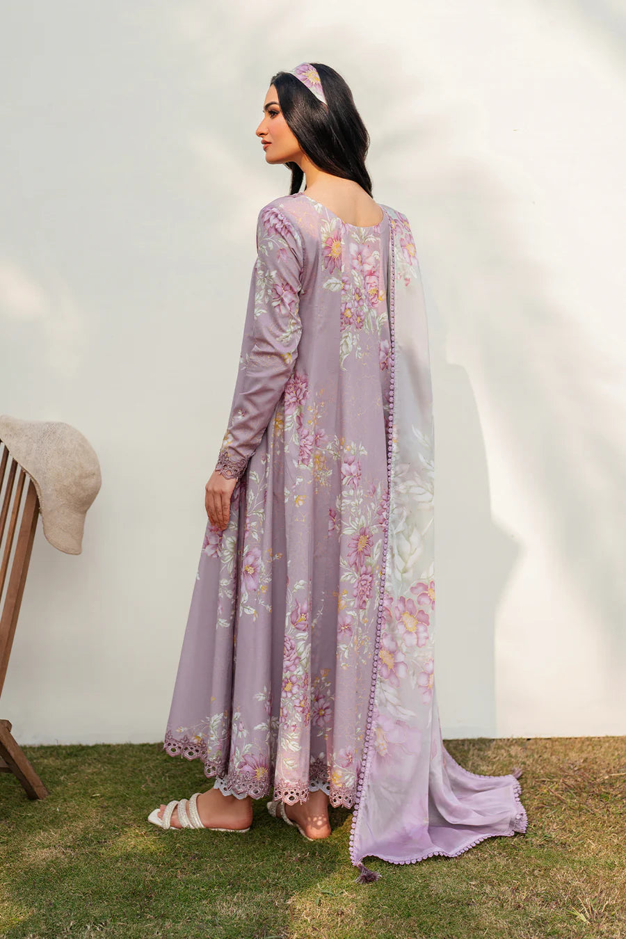 UE-392 PRINTED LAWN