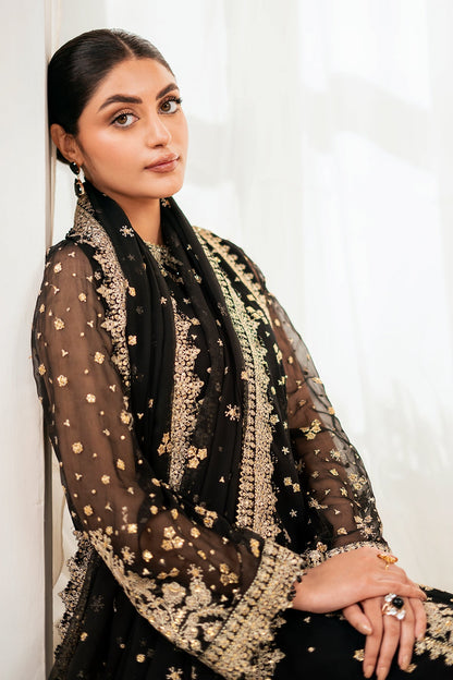 EMBROIDERED CHIFFON SF-4038