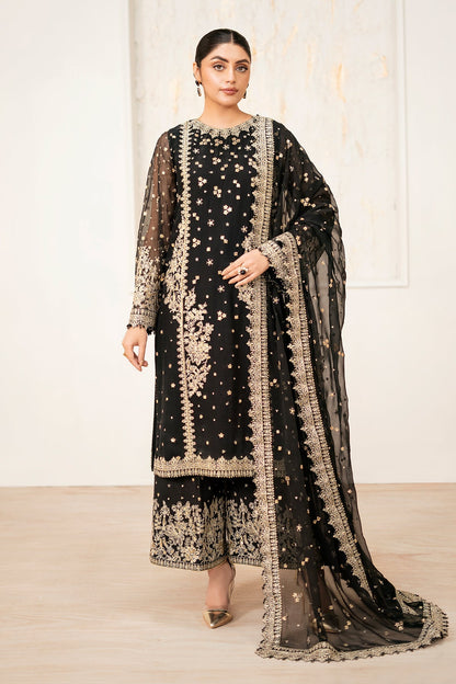 EMBROIDERED CHIFFON SF-4038
