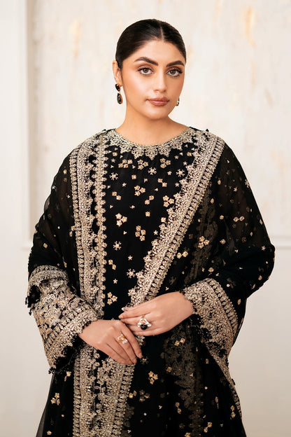 EMBROIDERED CHIFFON SF-4038