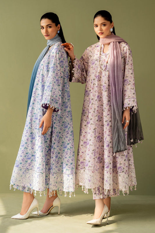 EMBROIDERED PRINTED LAWN SF-4168